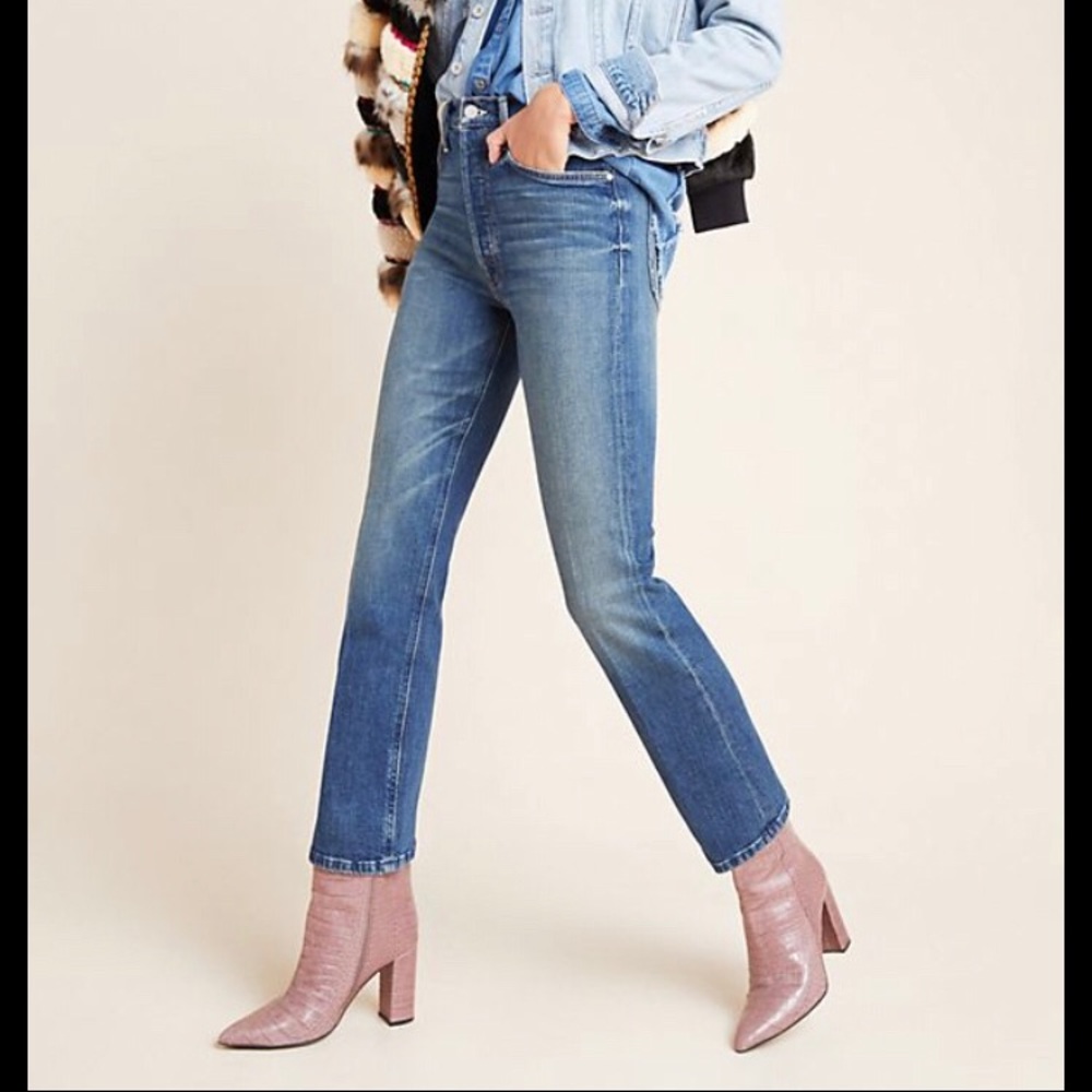 Mother denim “the Tripper” cropped flare